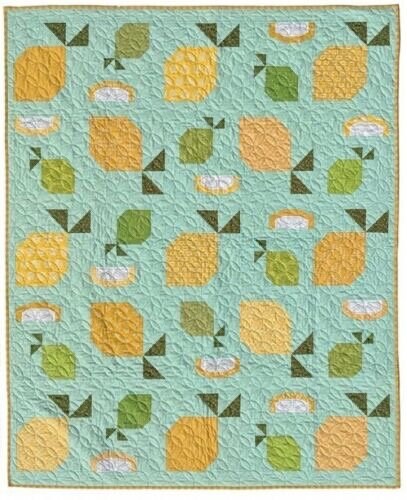 Abbey Lane Quilts Lemon Street Quilt Pattern Finished Size: 52"x62"