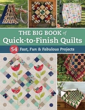 The Patchwork Place The Big Book of Quick To Finish Quilts (54 Patterns Per Book)