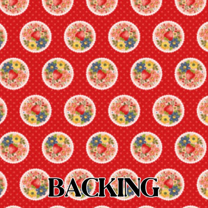 Poppie Cotton Sewing Bee Quilt Kit Featuring Poppie Cotton Betsy's Sewing Box Fabrics Finished Size: 68"x84"