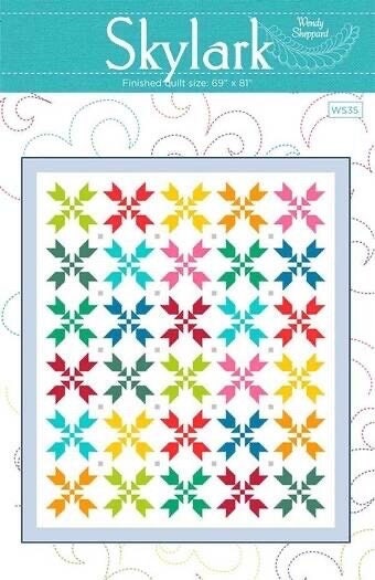 Wendy Sheppard Skylark Quilt Pattern Finished Size: 69"x81"