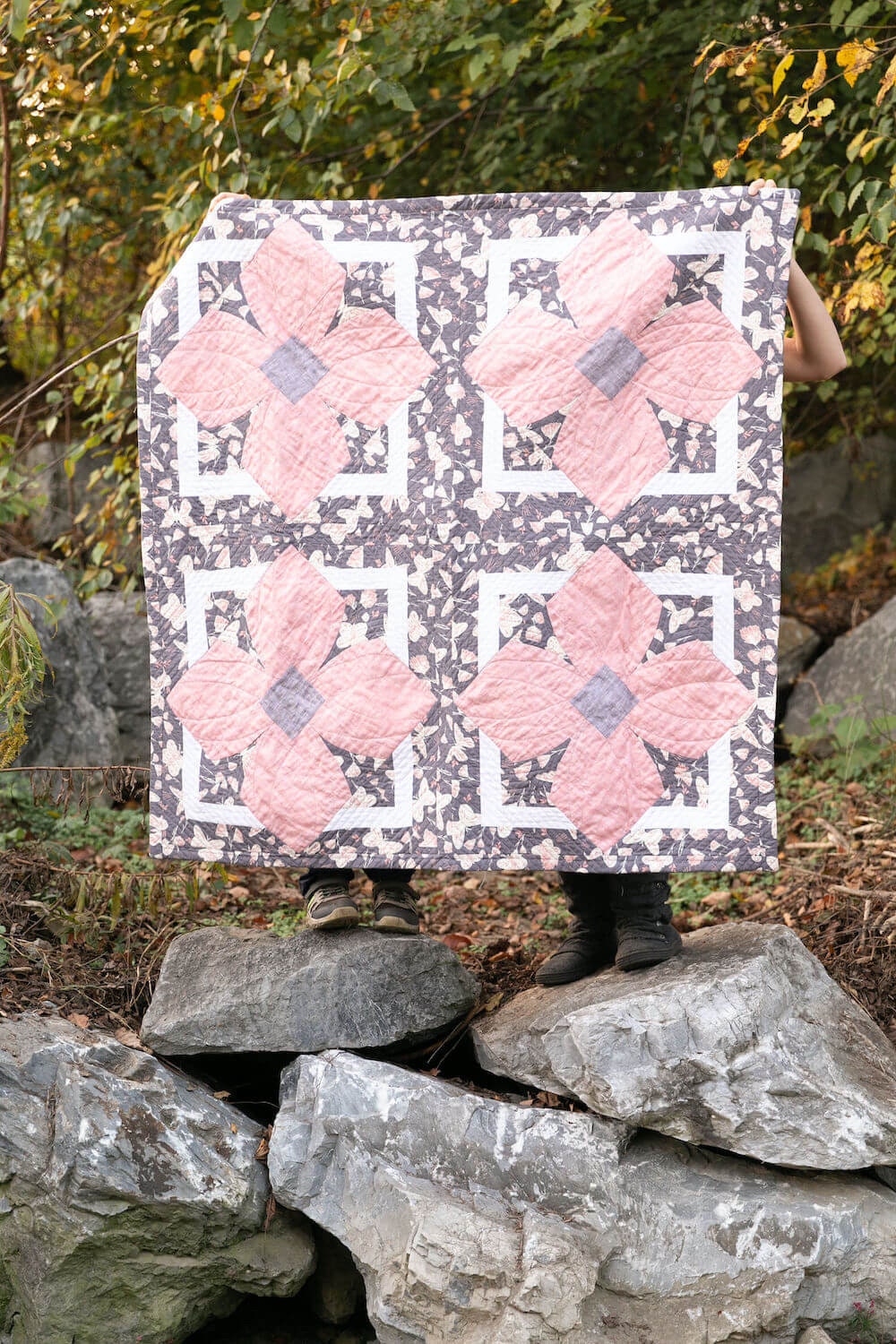 Rachel Rossi Trellis Twist Quilt Pattern (5 Size Variations Per Pattern)