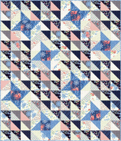 Quilt Moments Charming Friendship Quilt Pattern (2 Size Variations Per Pattern)