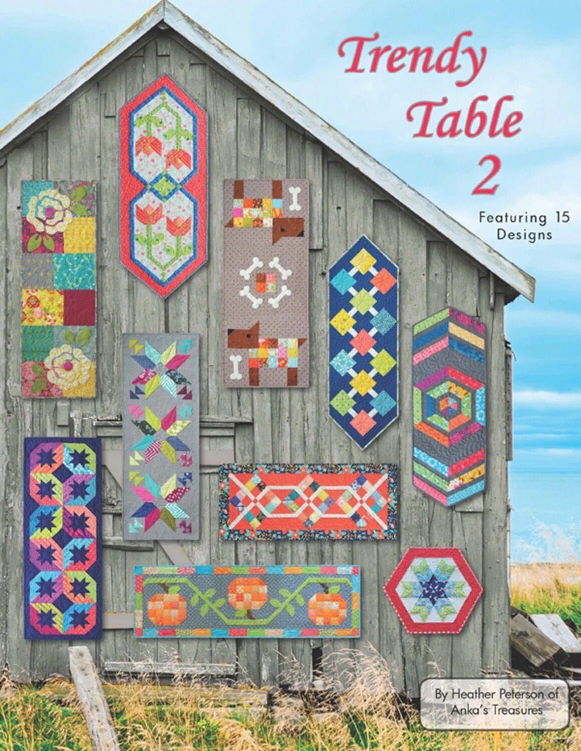 Anka's Treasures Trendy Table 2 Pattern Book (15 Size Variations Per Pattern)