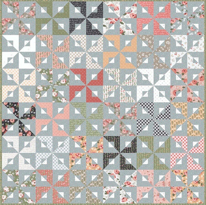 Lella Boutique Busybody Quilt Pattern Finished Size: 66.5"x66.5"