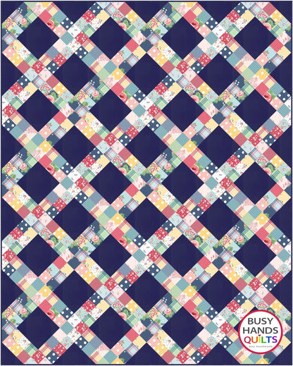 Busy Hands Quilts Hand Picked Quilt Pattern (5 Size Variations Per Pattern)