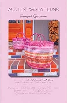 Aunties Two Freeport Gatherer Basket Pattern (2 Size Variations Per Pattern)