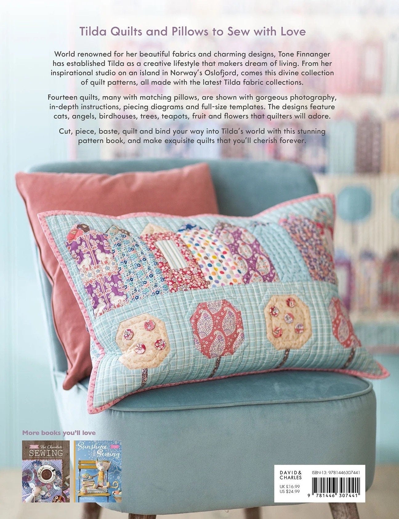 Tilda Quilts From Tilda's Studio Quilt Pattern Book (20 Projects Per Book)