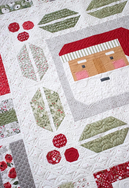 Lella Boutique Jolly Holiday Quilt Pattern Finished Size: 72.5"x72.5"