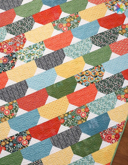 A Bright Corner Top Notch Quilt Pattern (4 Size Variations Per Pattern)