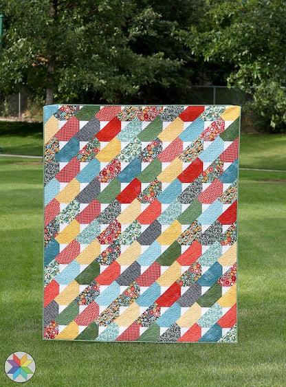 A Bright Corner Top Notch Quilt Pattern (4 Size Variations Per Pattern)