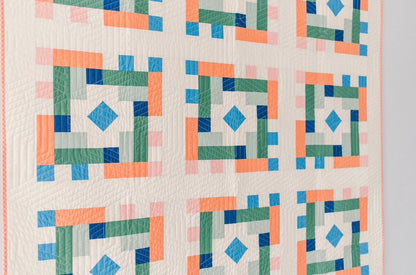 Love Sew Modern Circuit Quilt Pattern (4 Size Variations Per Pattern)