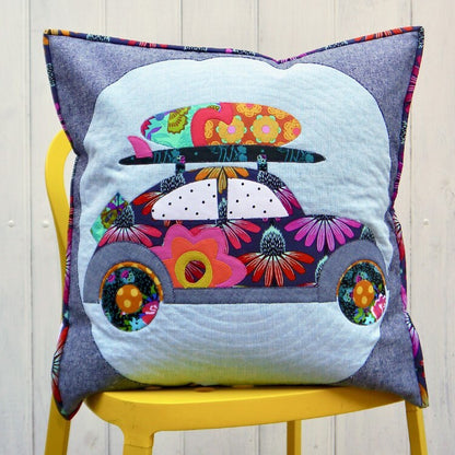 Claire Turpin Clementine Appliqué Cushion Pattern