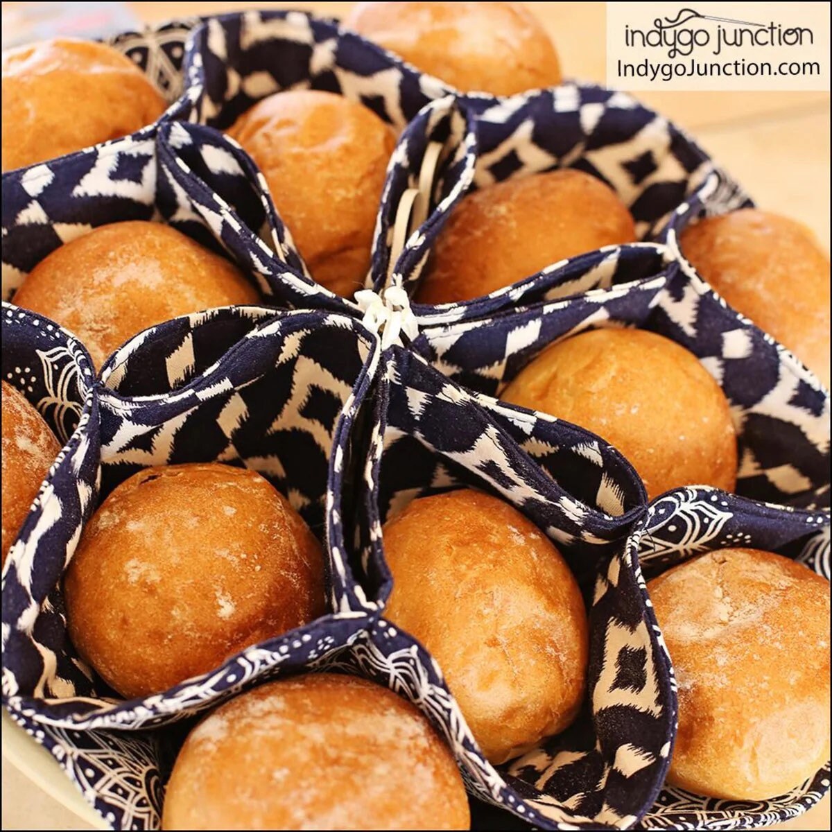 Indygo Junction Bakery Baskets Pattern (2 Size Variations Per Pattern)