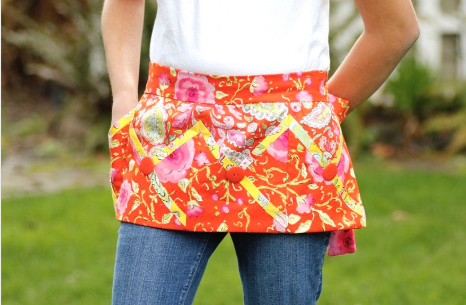 Vanilla House Designs Criss Cross Pocket Apron Pattern