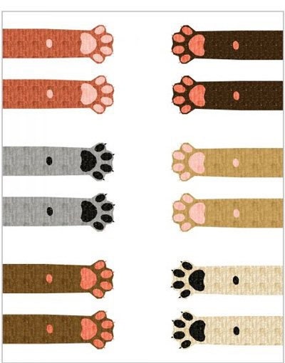 Whole Circle Studio Paws Up! Quilt Pattern (4 Size Variations Per Pattern)