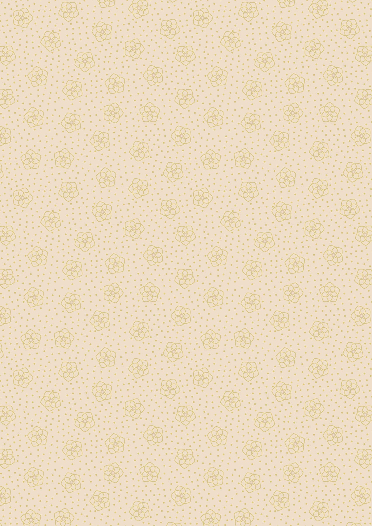 Lewis & Irene Celtic Fairies Fabric Collection Gold Metallic Celtic Flowers on Dark Cream Premium 100% Cotton Quilt Shop Quality Fabrics