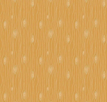 Riley Blake Love You S'more Fabric Collection Bark on Gold Premium 100% Cotton Quilt Shop Quality Fabrics