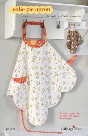 Cabbage Rose Cutie Pie Apron