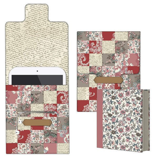 Riley Blake Jane Austen E-Reader Case Kit Finished Size: 8.5"x10" Premium 100% Cotton Quilt Shop Quality Fabrics