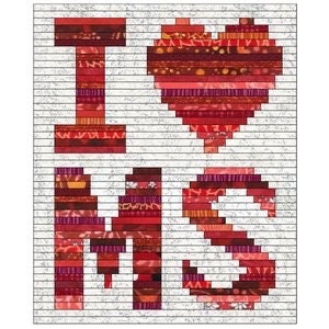 J. Michelle Watts I Love Mississippi Quilt Pattern (2 Size Variations Per Pattern)