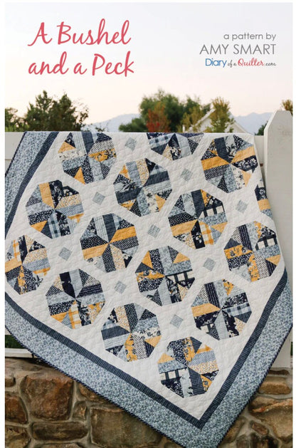 Diary of a Quilter's Bushel and a Peck Quilt Pattern (5 Size Variations)