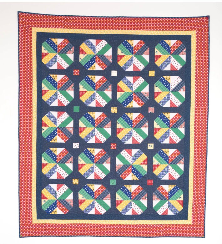 Diary of a Quilter's Bushel and a Peck Quilt Pattern (5 Size Variations)