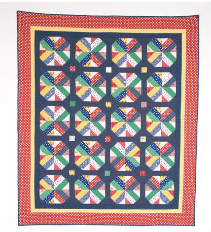 Diary of a Quilter's Bushel and a Peck Quilt Pattern (5 Size Variations)