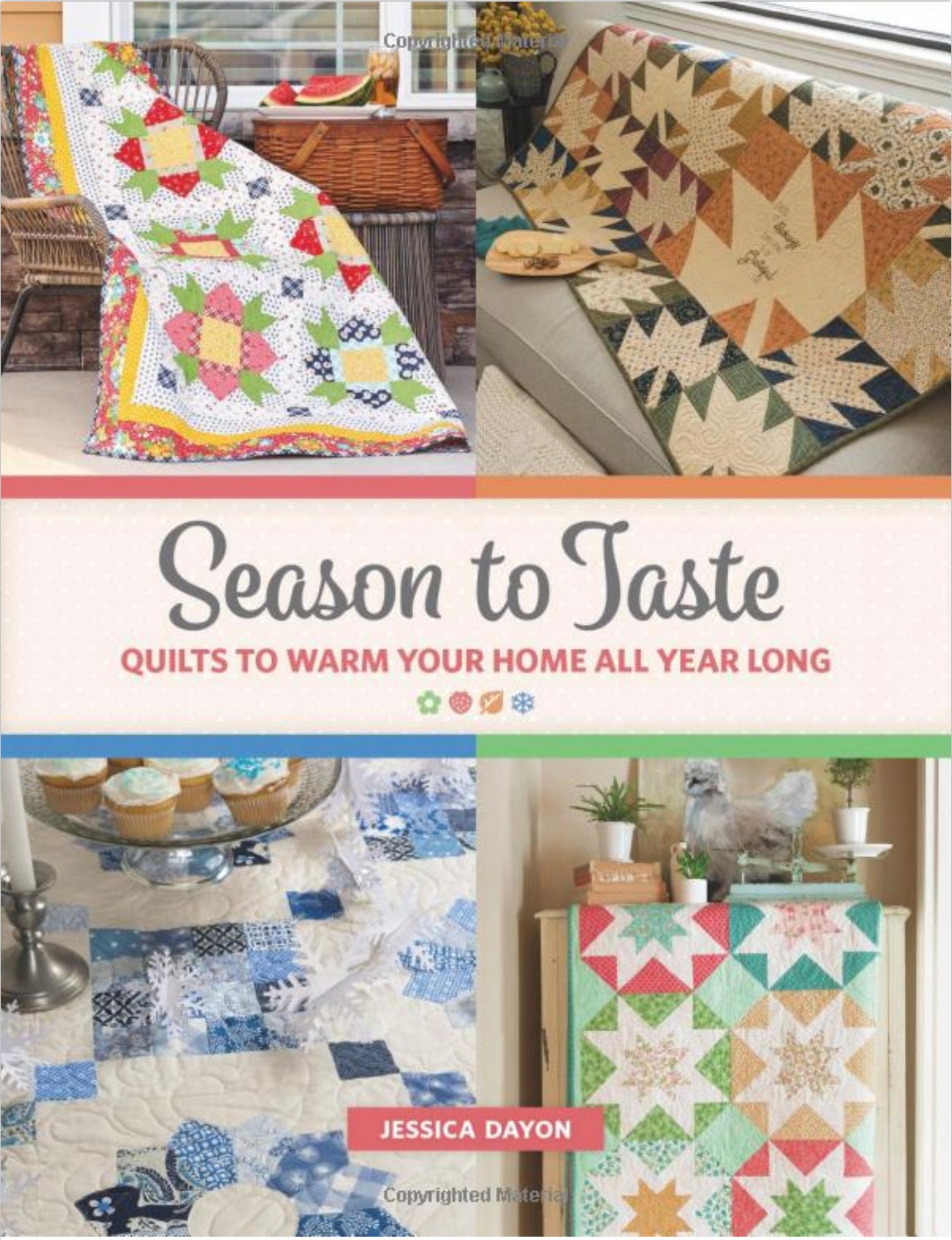 Jessica Dayon Season to Taste Quilt Pattern Book (12 Projects Per Book)