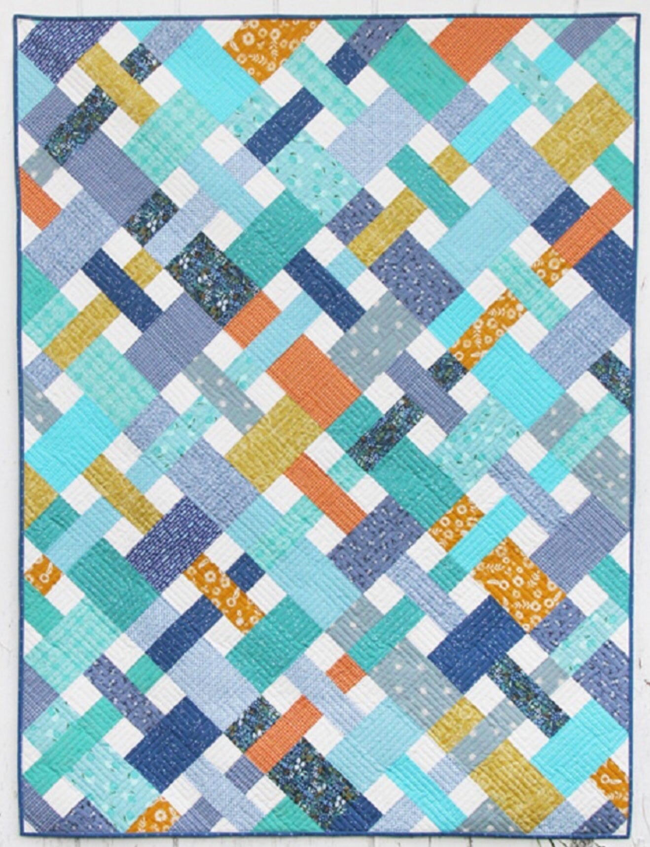 Cluck Cluck Sew Picnic Quilt Pattern (6 Size Variations Per Pattern)