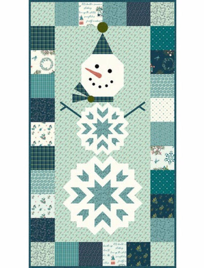 LAST ONE!! Riley Blakes Frosty Table Runner/Wall Hanging by Sandy Gervais Boxed Quilt Kit