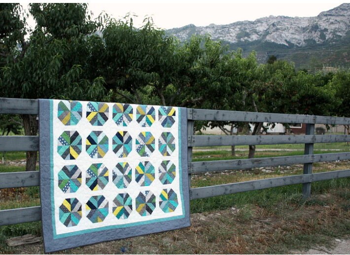 Diary of a Quilter's Bushel and a Peck Quilt Pattern (5 Size Variations)