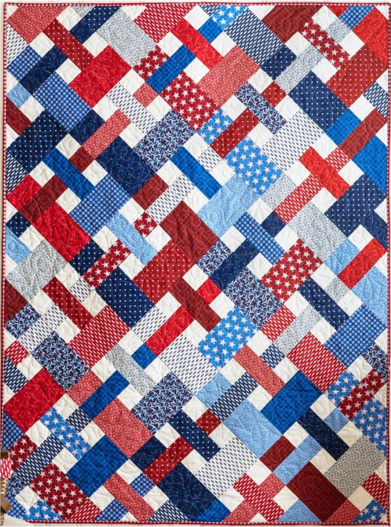 Cluck Cluck Sew Picnic Quilt Pattern (6 Size Variations Per Pattern)