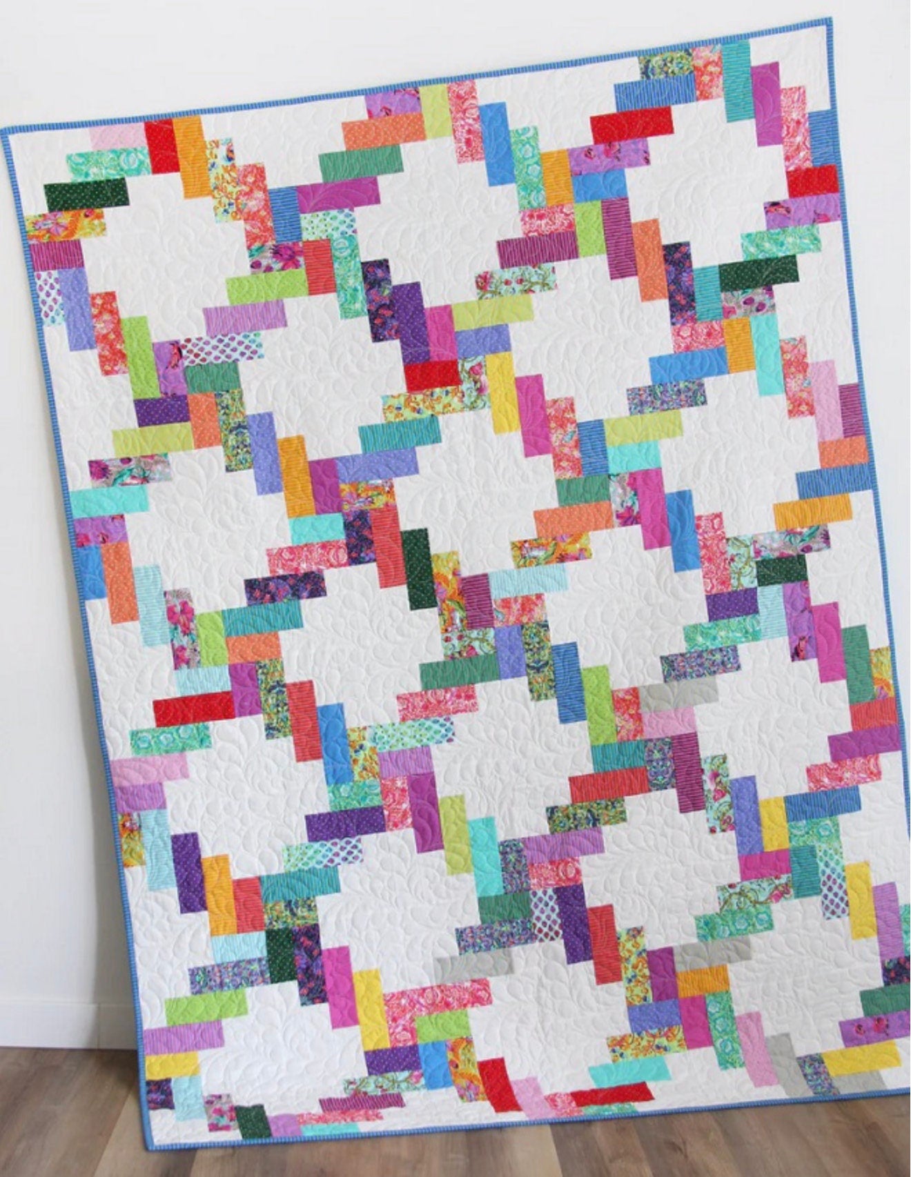 Cluck Cluck Sew Jelly Twist Quilt Pattern (4 Size Variations Per Pattern)