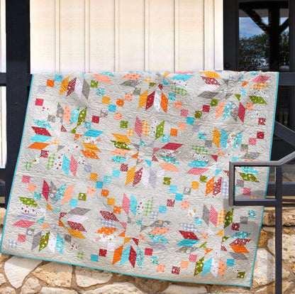 It’s Sew Emma Upbeat Quilt Pattern (4 Size Variations)