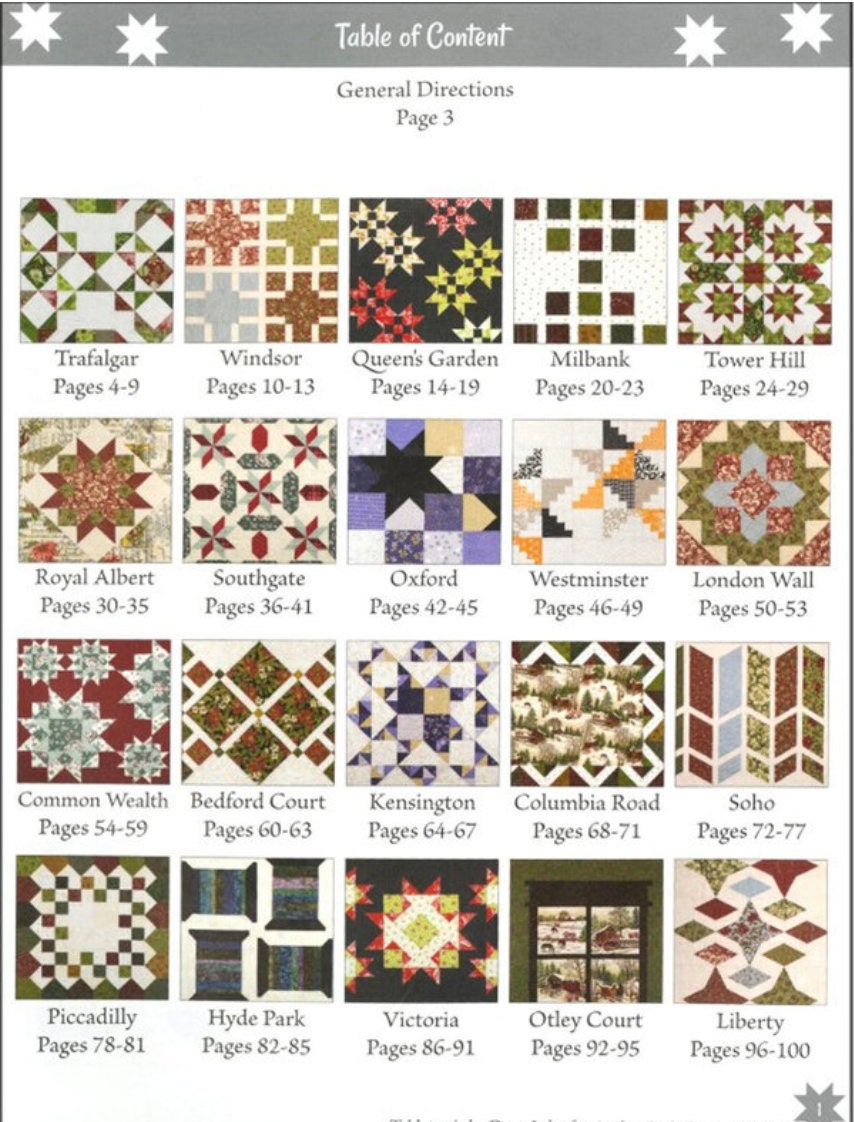 Doug Leko Antler Quilt Designs Tabletastic! Pattern Book (20 Patterns Per Book)