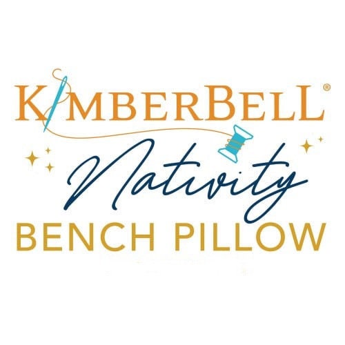 Kimberbell Nativity Bench Pillow Collection (Machine Embroidery CD, Fabric Kits, and Embellishment Kits, & Thread Sets Available)