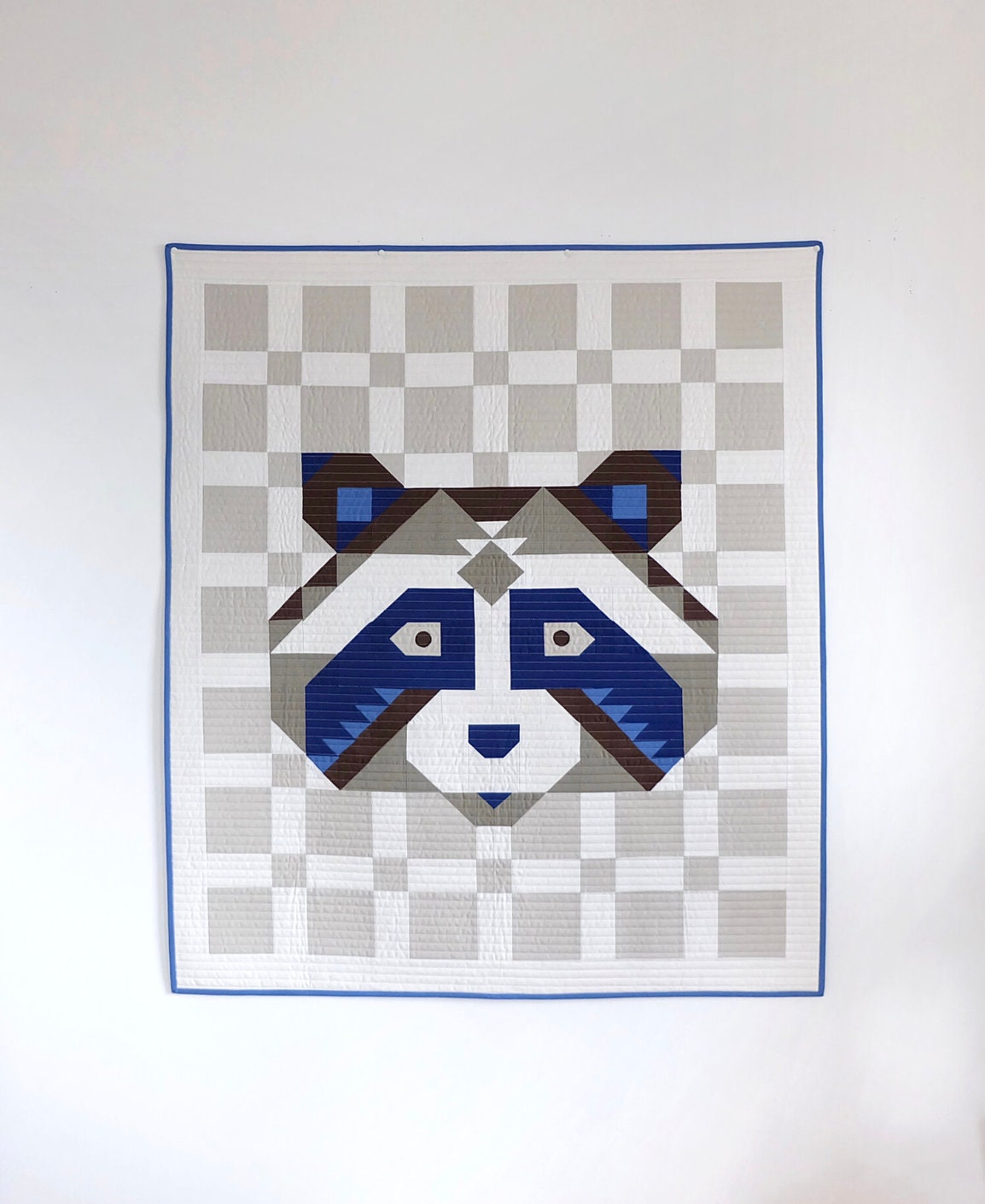 Bound Company Little Raccoon Quilt Pattern - 3 Size Variations Per Pattern