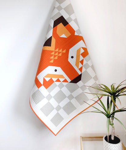 Bound Comapny Little Fox Quilt Pattern (3 Size Variations)