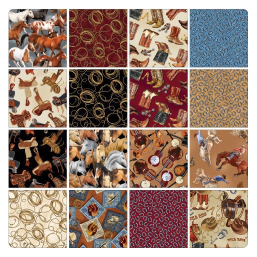 PREORDER! Benartex Cute Boot Quilt Kit Featuring Benartex Yellowstone Fabric Collection (Ships Late July 2024) Finished Size: 54"x64"