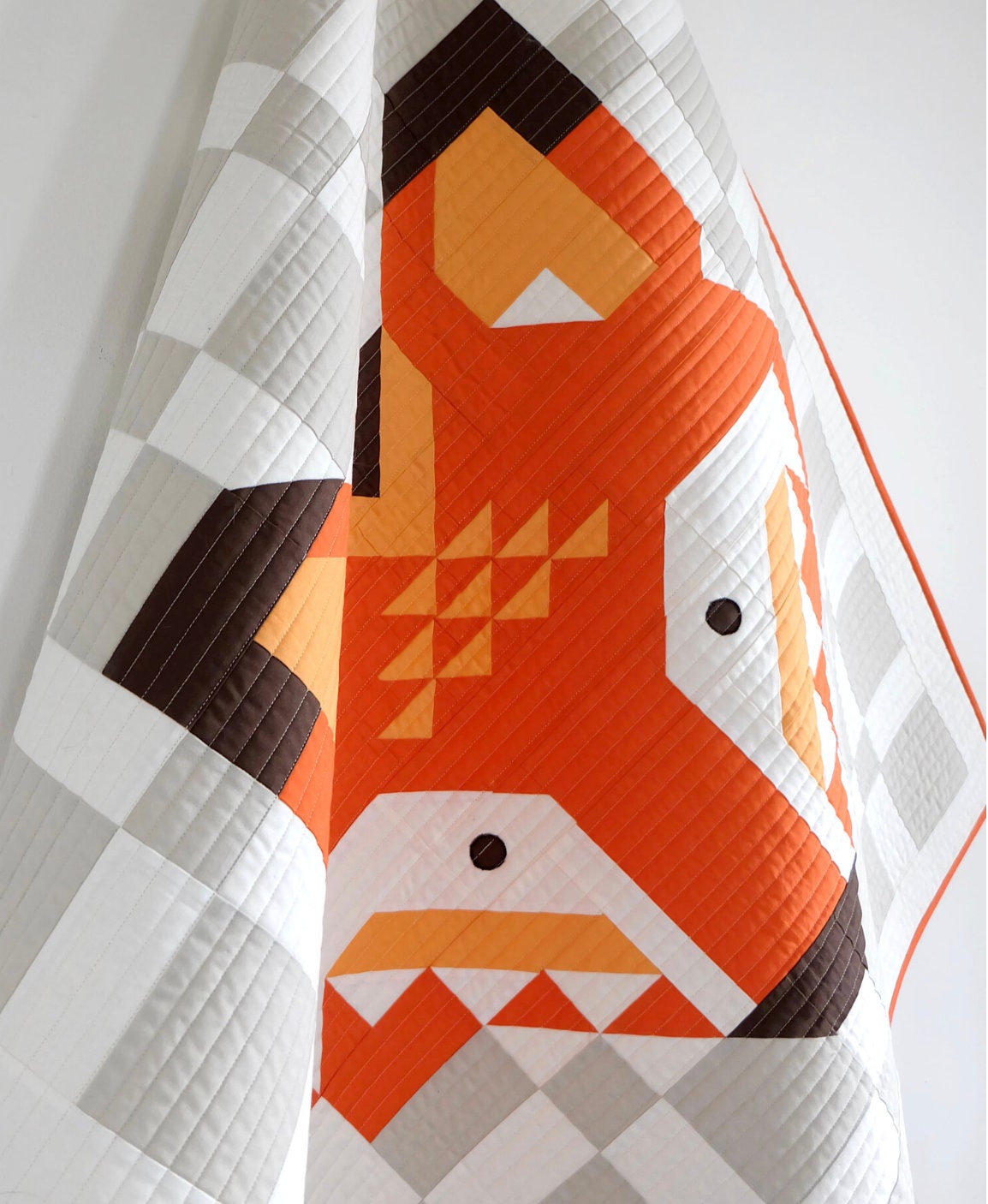 Bound Comapny Little Fox Quilt Pattern (3 Size Variations)