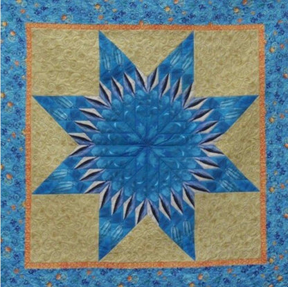 Quiltsmart 38" Lone Star Quilt Printed Interfacing & Instructions Pack