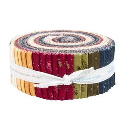 Silent Night 2.5" Jelly Roll by Jennifer Long for Riley Blake Designs