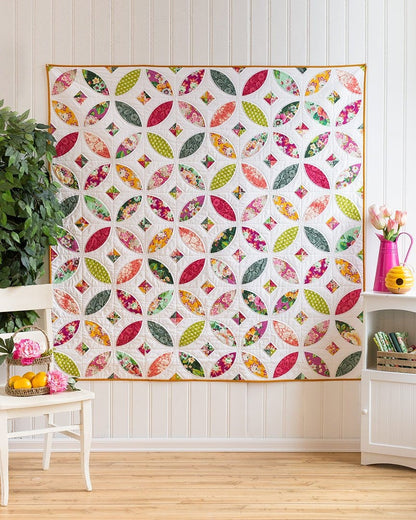 Plum Easy Patterns Orange Blossom Quilt Pattern (6 Size Variations Per Pattern)