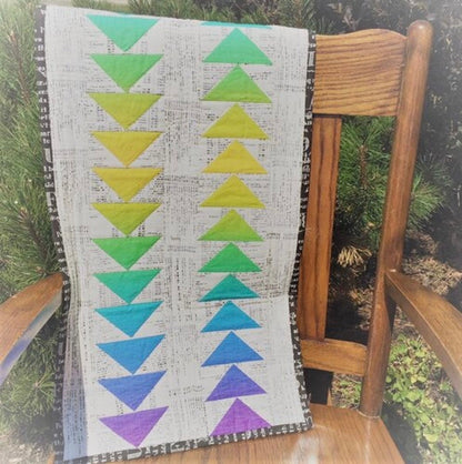 Quiltsmart Flying Geese Printed Interfacing & Pattern Pack