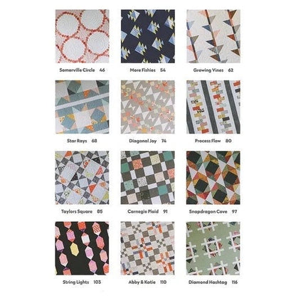 Cheryl Brickey’s Just Two Charm Pack Quilts: Slash Your Stash Book Pattern (16 Patterns Per Book)