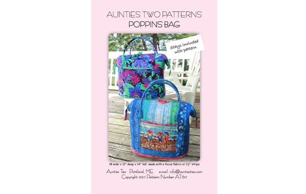 Aunties Two Poppins Bag Pattern