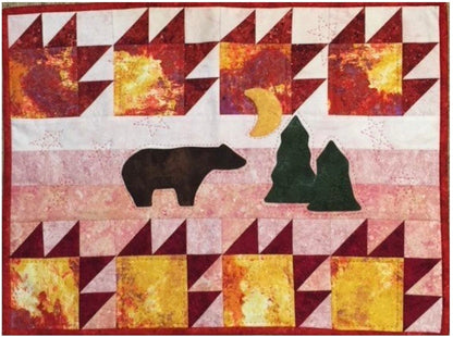 Quiltsmart Bear Paw Quilt Printed Interfacing Pack & Pattern