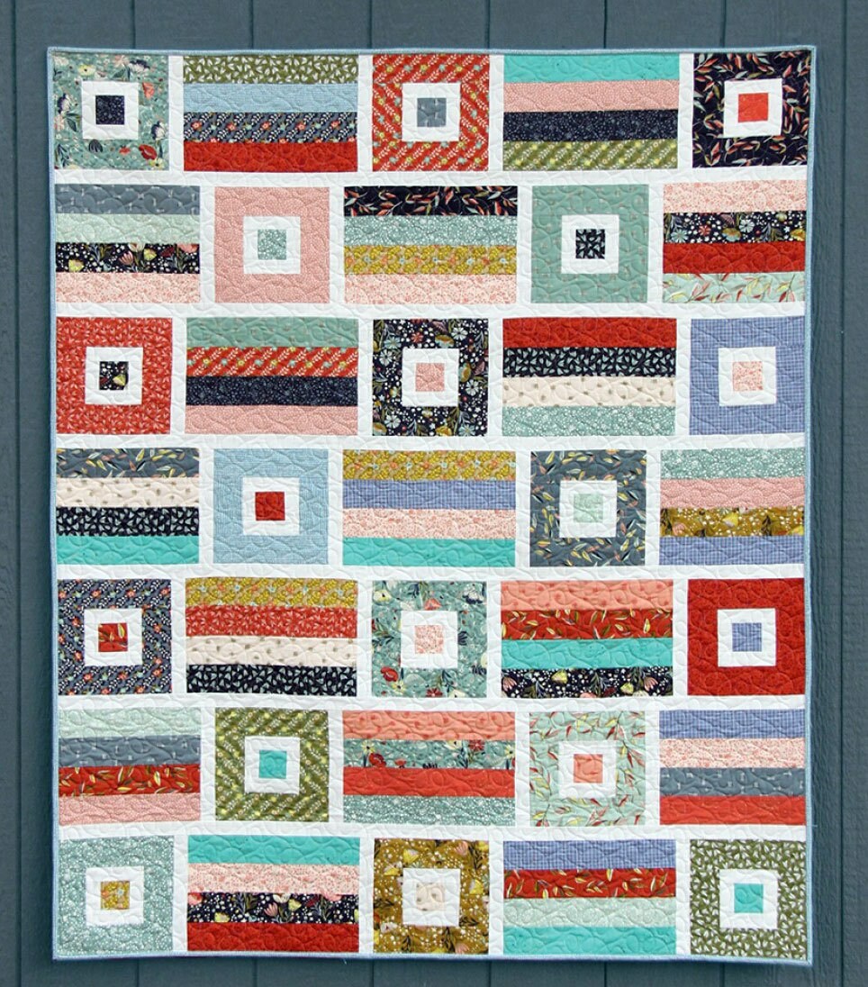 Cluck Cluck Sew Avenue Quilt Pattern (4 Size Variations Per Pattern)