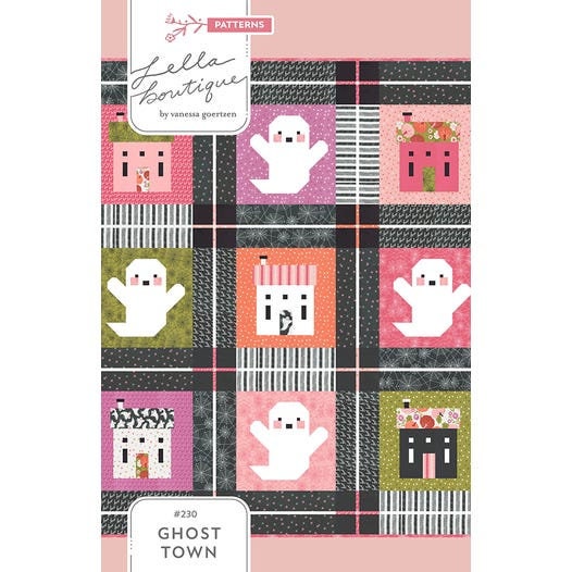 Lella Boutique Ghost Town Quilt Pattern Finished Size: 76.5" x 76.5"