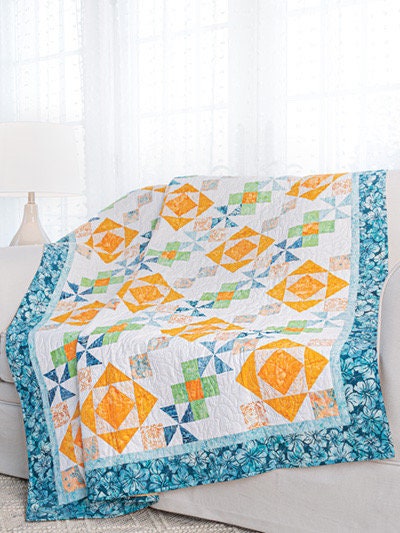 Quilter's World Fun Fat Quarter Quilts For Spring Quilt Pattern Book (11 Projects Per Book)